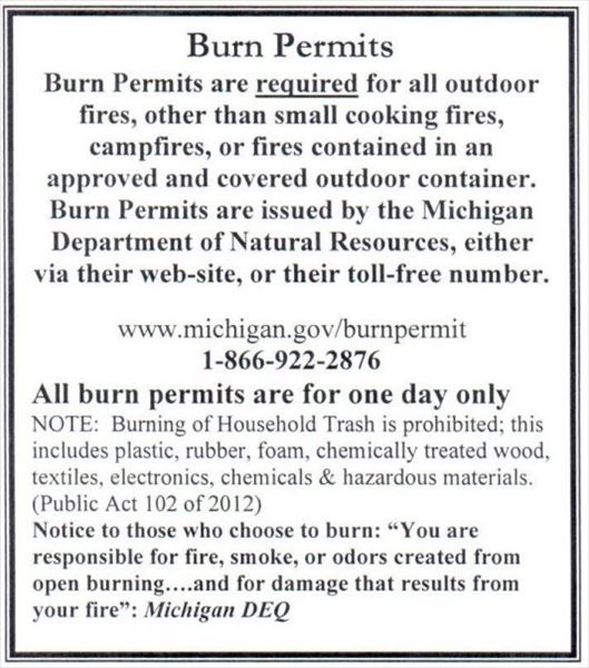 Burn Permit Information